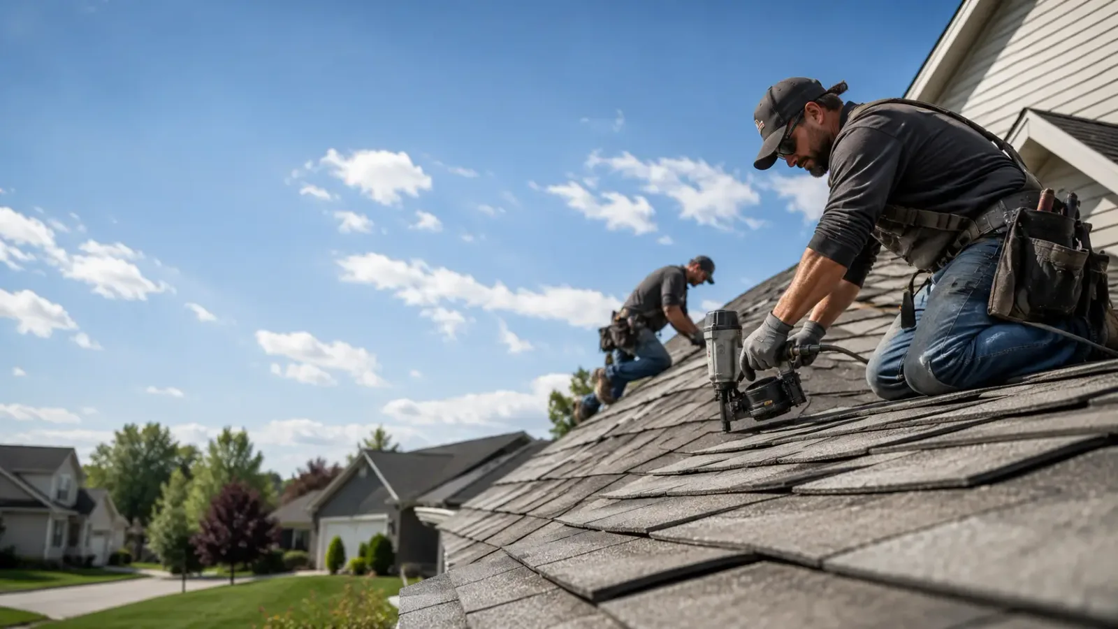 Storm Damage Roof Repair in Downs, KS near me